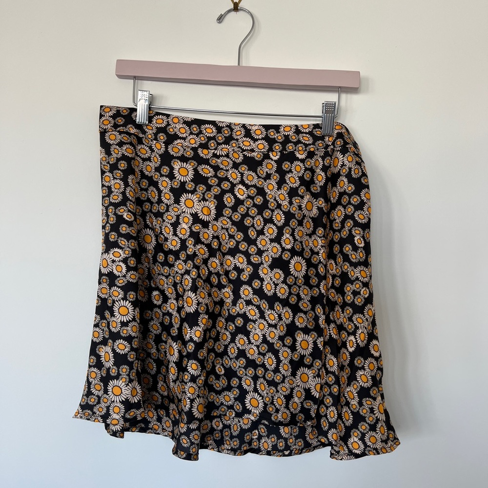 Free People Daisy Satin Skirt